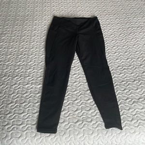 Black Danskin Athletic Leggings With Pockets